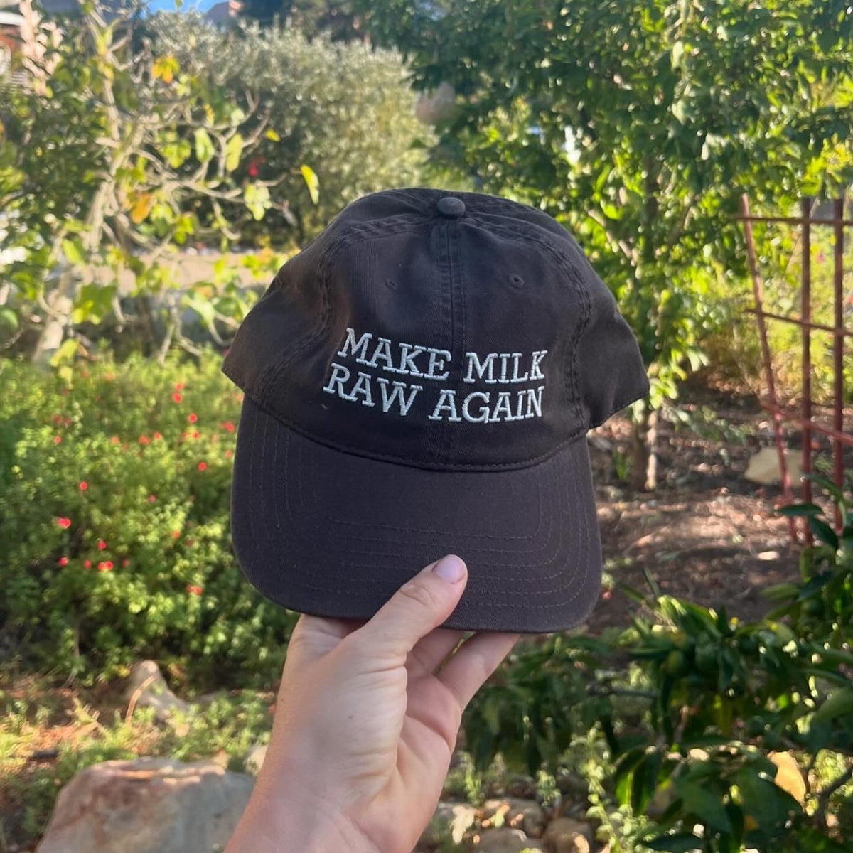 Make Milk Raw Again Hat