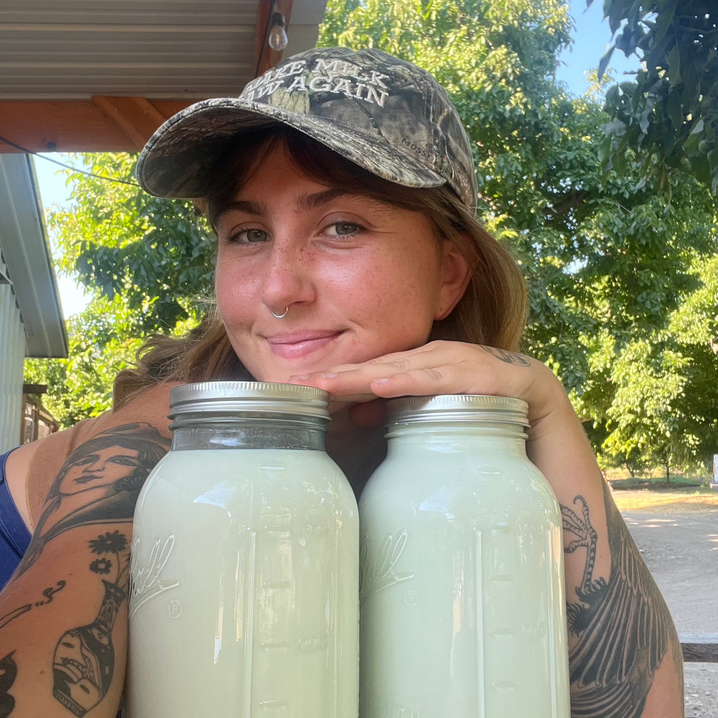 Make Milk Raw Again Hat