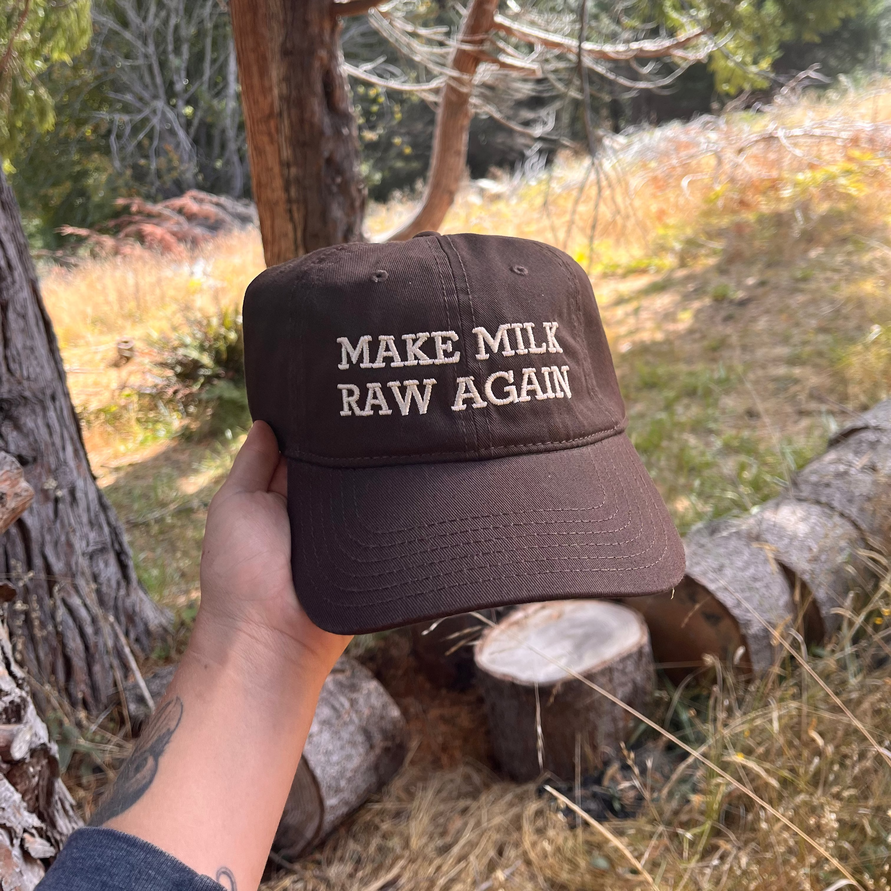 Make Milk Raw Again Hat